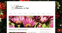 Desktop Screenshot of garbes-gartenhof.de